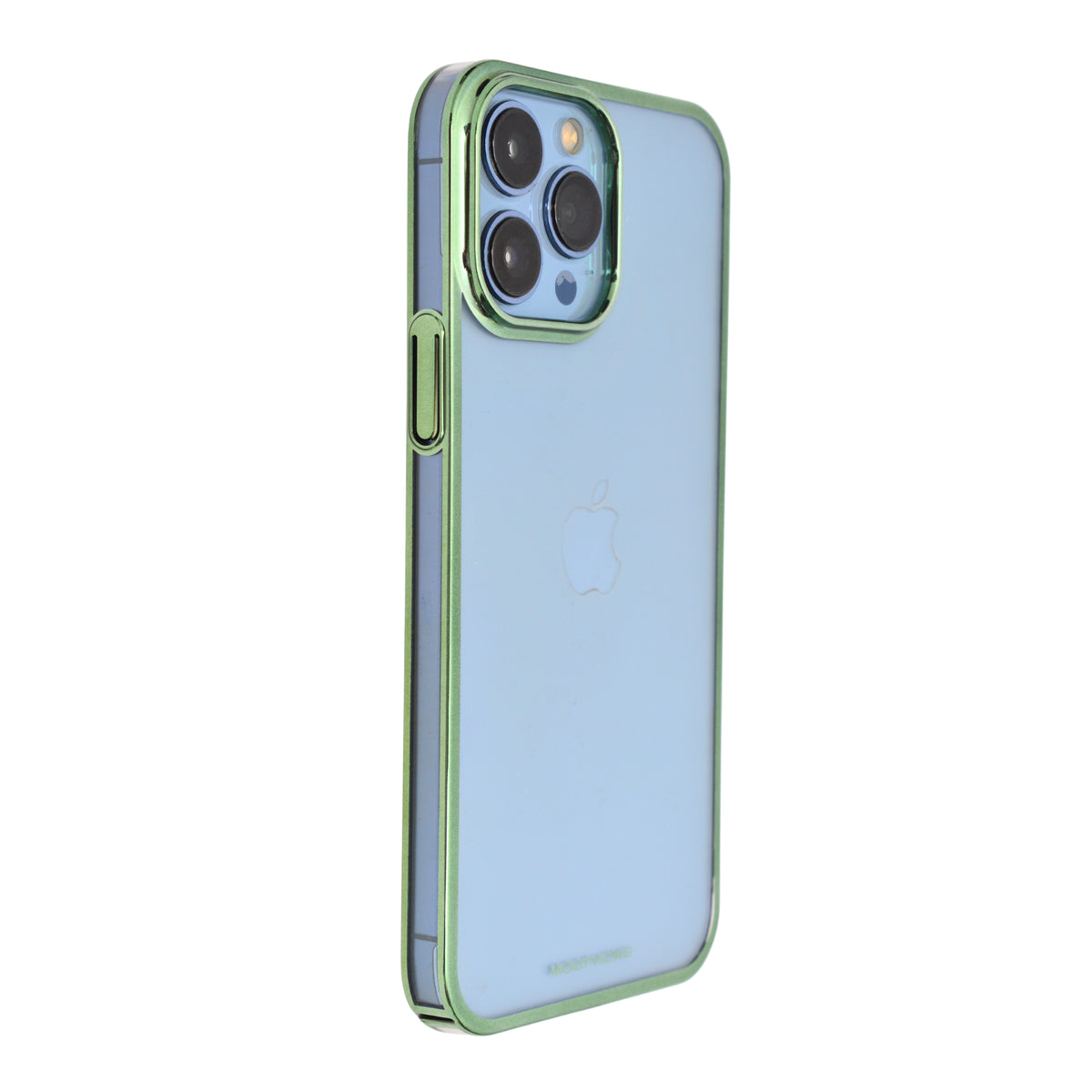 Clear Design with Protective Bumper Phone Case for 13 Pro Max