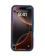 Carbon Fiber Leather Texture Kevlar Anti-Fall Protective Case for iPhone 16 Pro