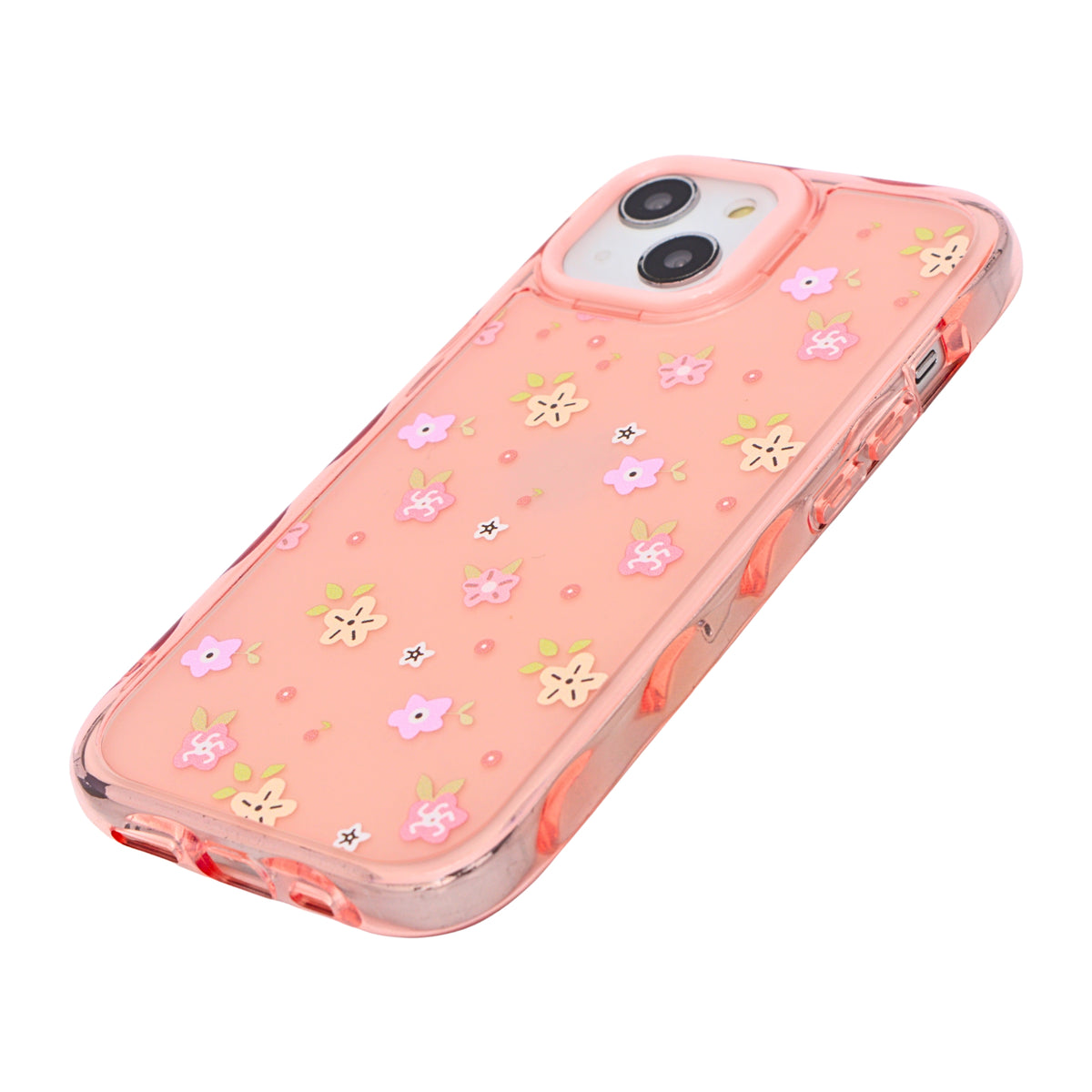 Cute Transparent Wavy Edge Phone Case for iPhone 13/ 14
