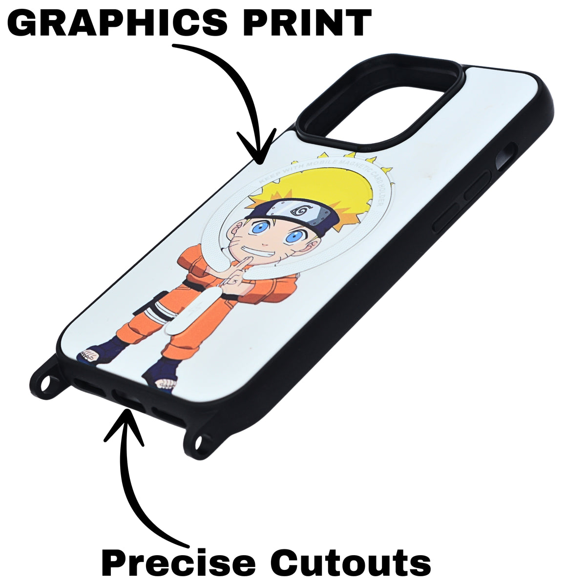 Anime Print Vibrant Character Design Phone Case for iPhone 14 Pro Max
