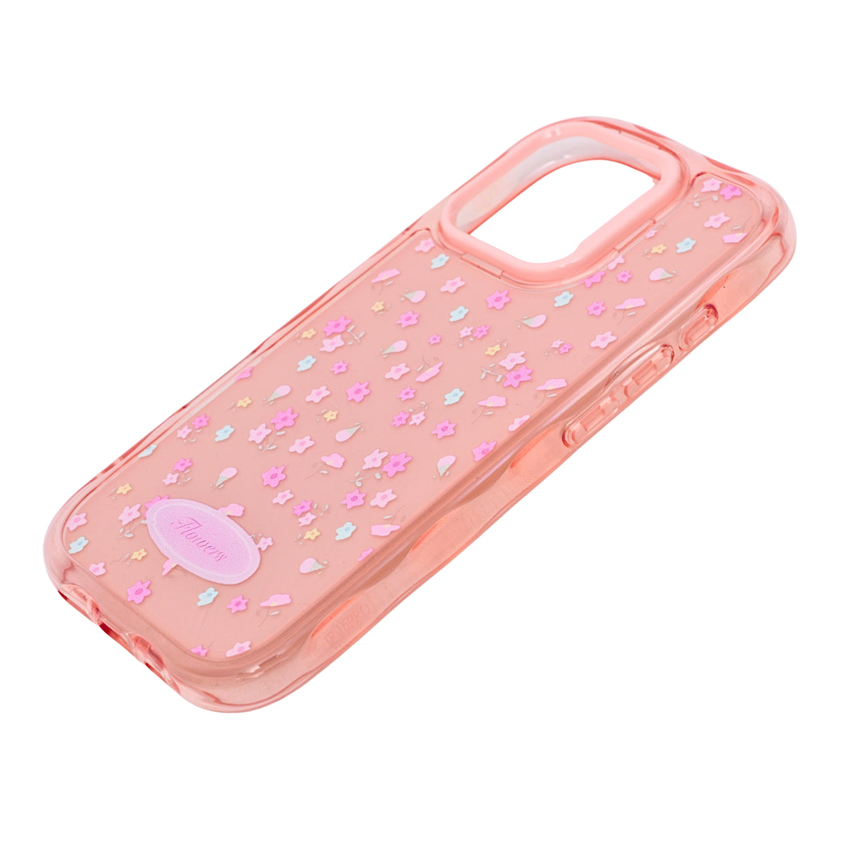 Cute Transparent Wavy Edge Phone Case for iPhone 16 Pro