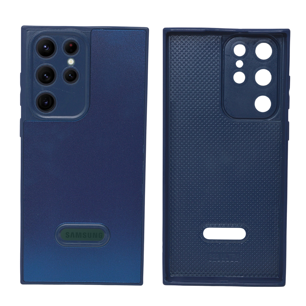 Matte Finish with Logo Cutout Phone Case for Samsung S22Ultra