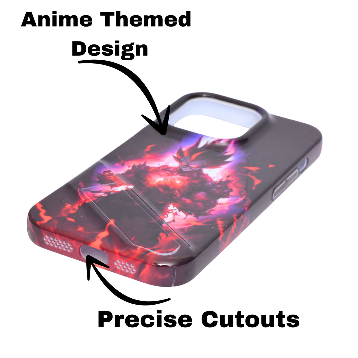 Anime With In-Built Stand Cover ForiPhone 14 Pro Max
