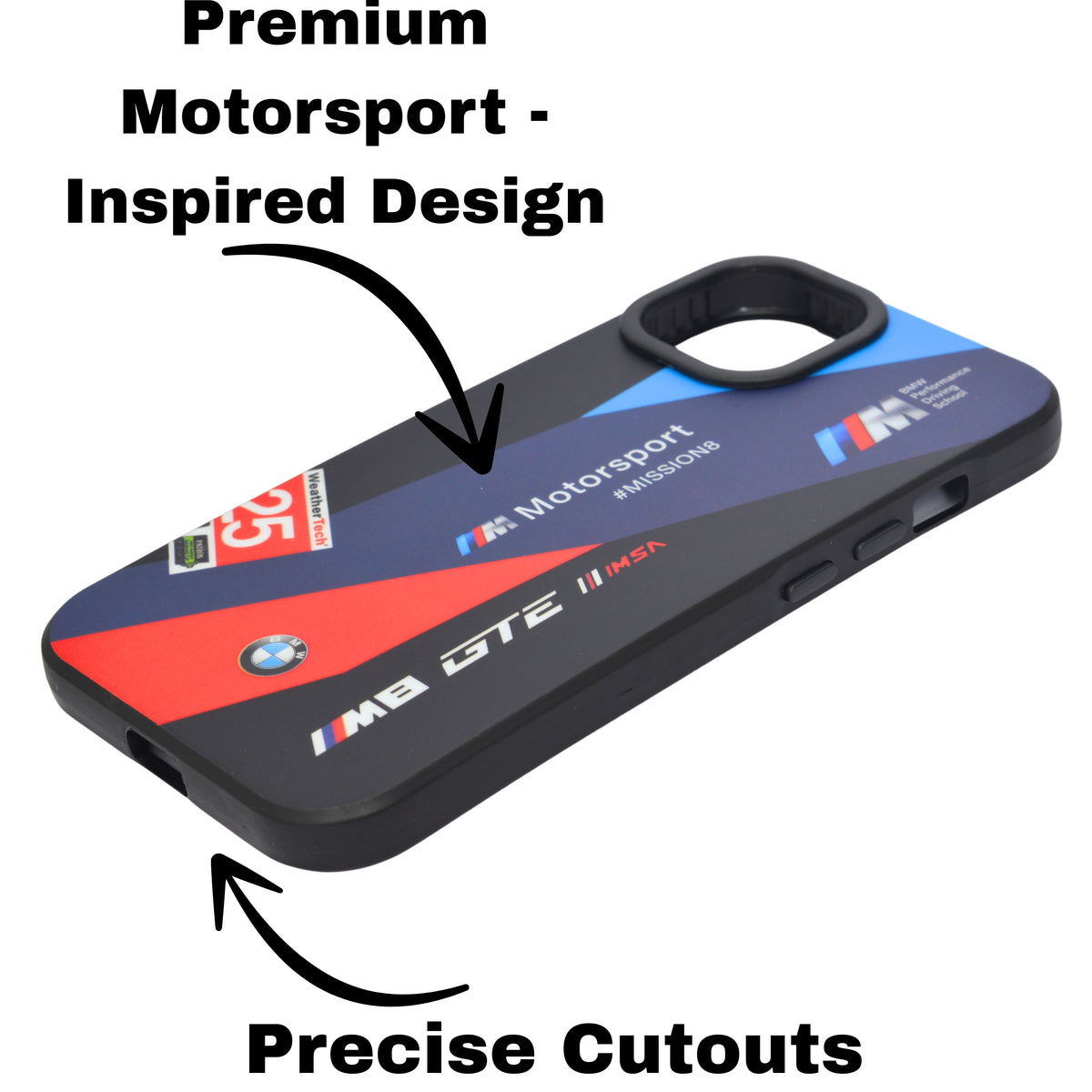 Premium Car Motorsport Edition Phone Case for iPhone 15