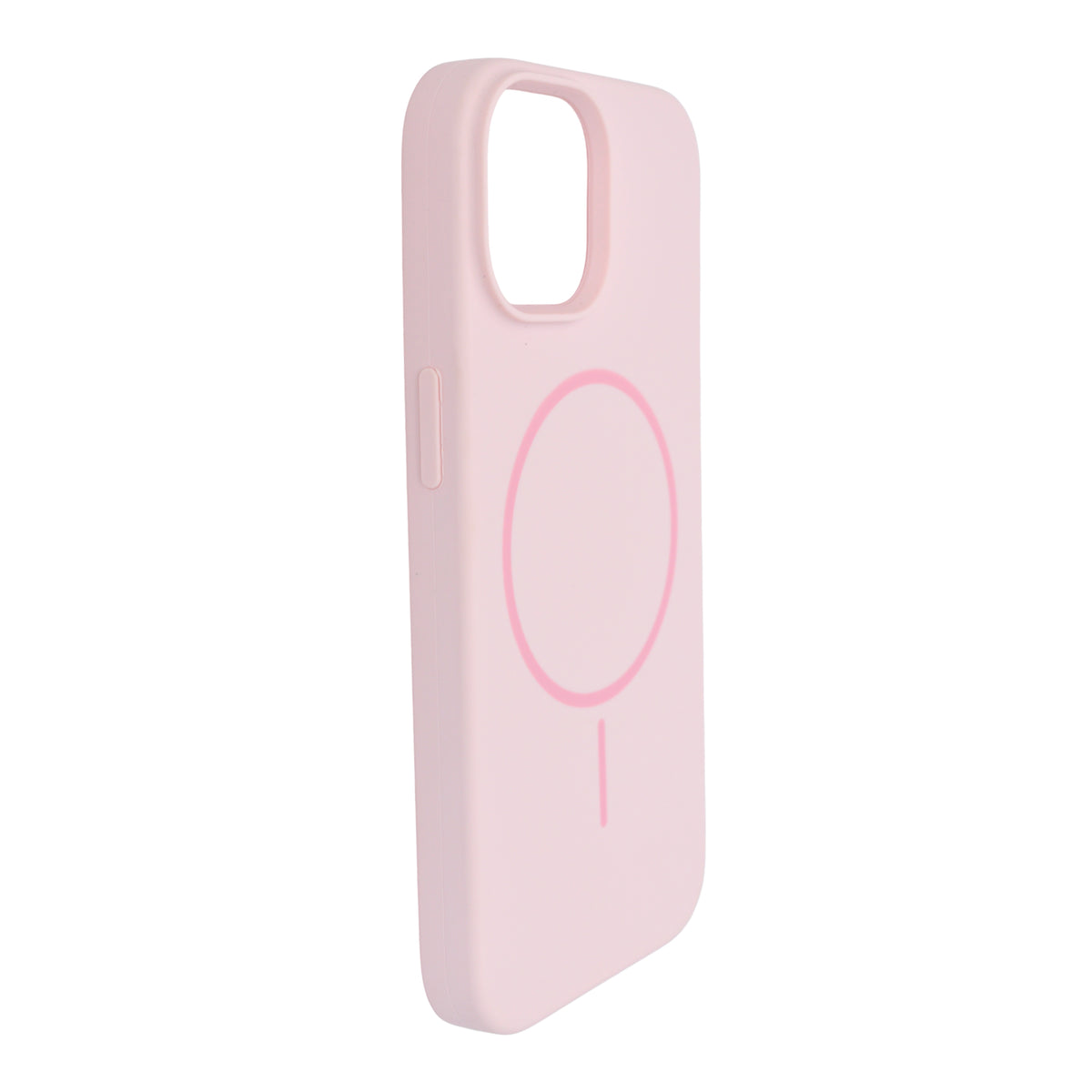 Soft Silicone with MagSafe Ring Phone Case for iPhone 15