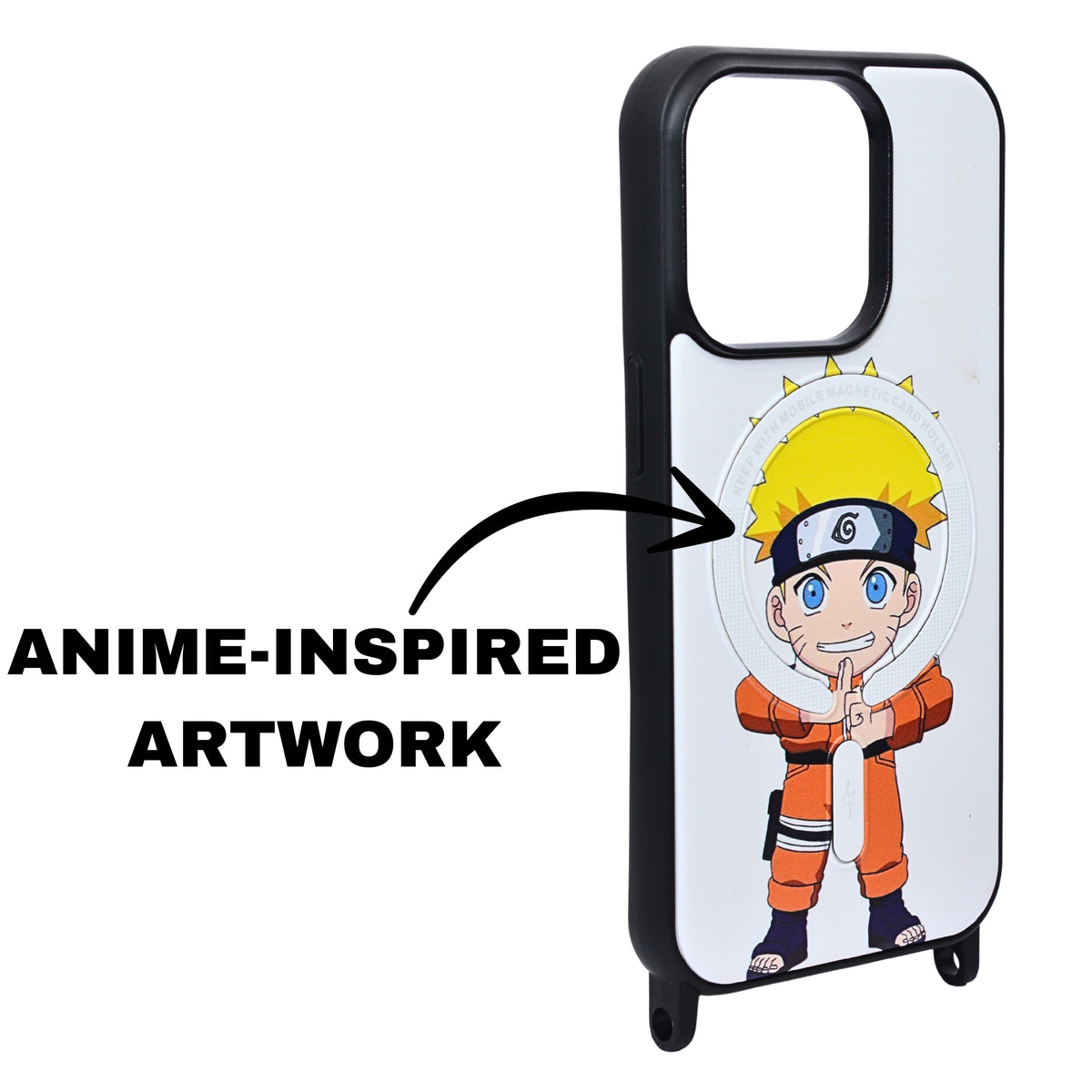 Anime Print Vibrant Character Design Phone Case for iPhone 14 Pro
