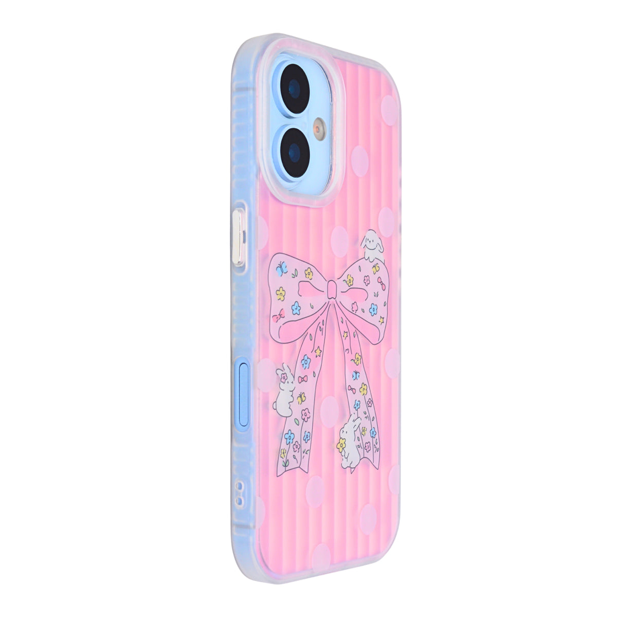 Aesthetic Bow & Floral Phone Case for iPhone 17