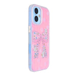 Aesthetic Bow & Floral Phone Case for iPhone 17