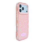 Cute Transparent Wavy Edge Phone Case for iPhone 17 Pro