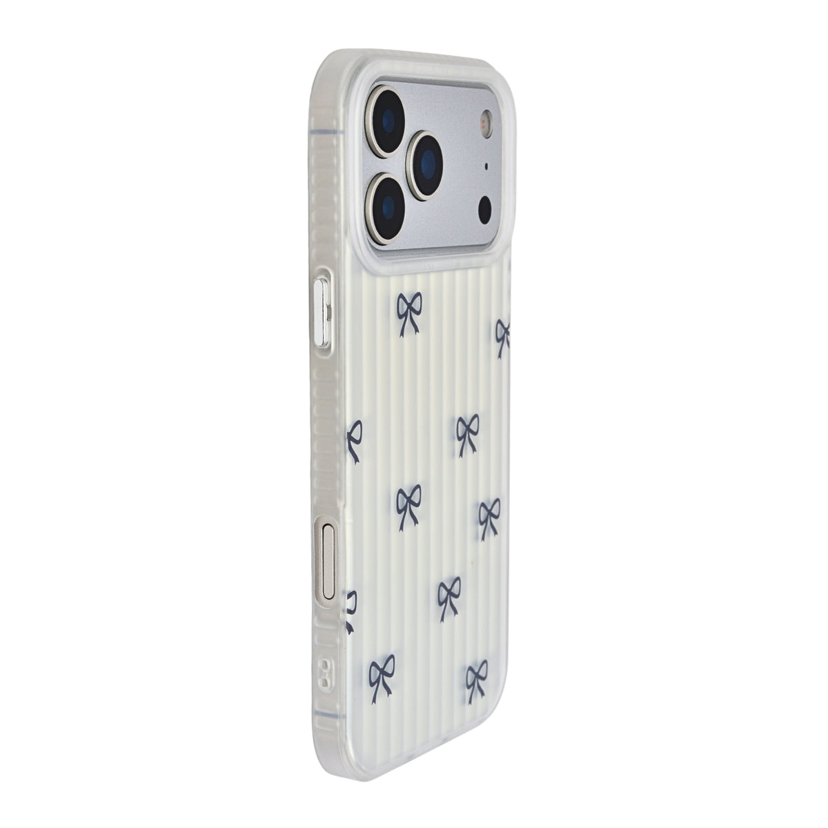 Aesthetic Bow & Floral Phone Case for iPhone 17 Pro