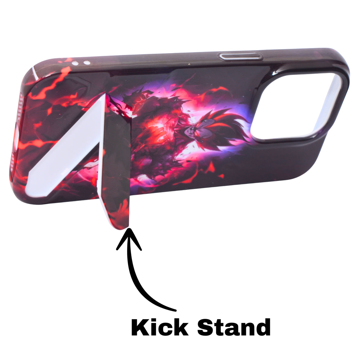 Anime With In-Built Stand Cover ForiPhone 14 Pro Max