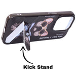 Hard Printed iPhone Case With Stand Back Cover For iPhone 13 Pro