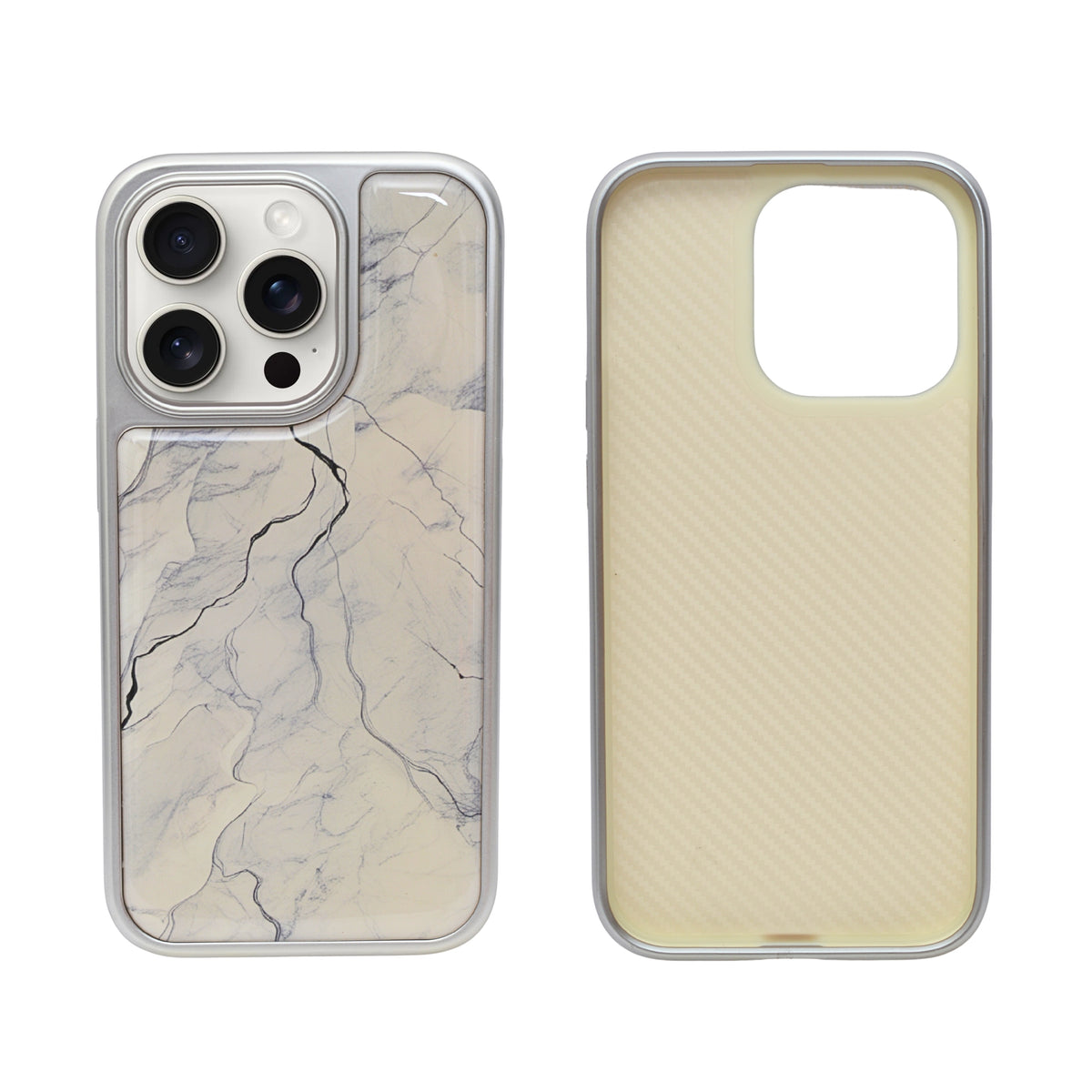 Blossom Blush Marble Mystic Mood Phone Case for iPhone 14 Pro
