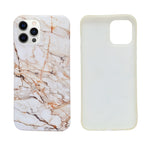 Luxury Matte Marble Print Phone Case for iPhone 12 Pro Max