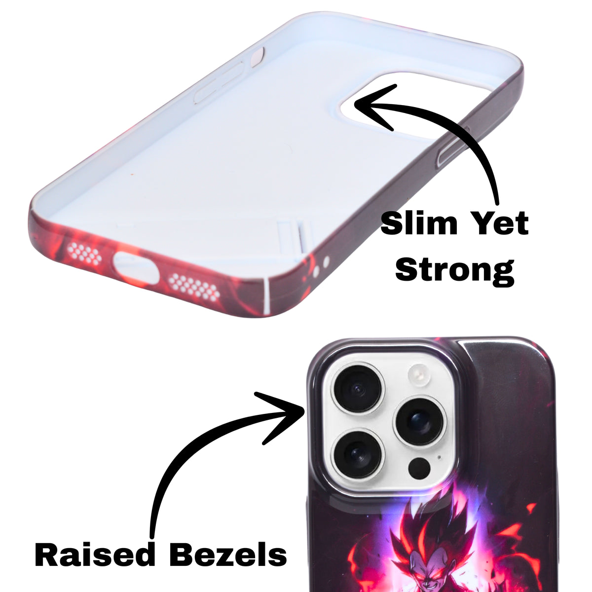 Anime With In-Built Stand Cover ForiPhone 14 Pro Max