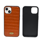 Crocodile Texture Leather Phone Case for iPhone 13 / 14