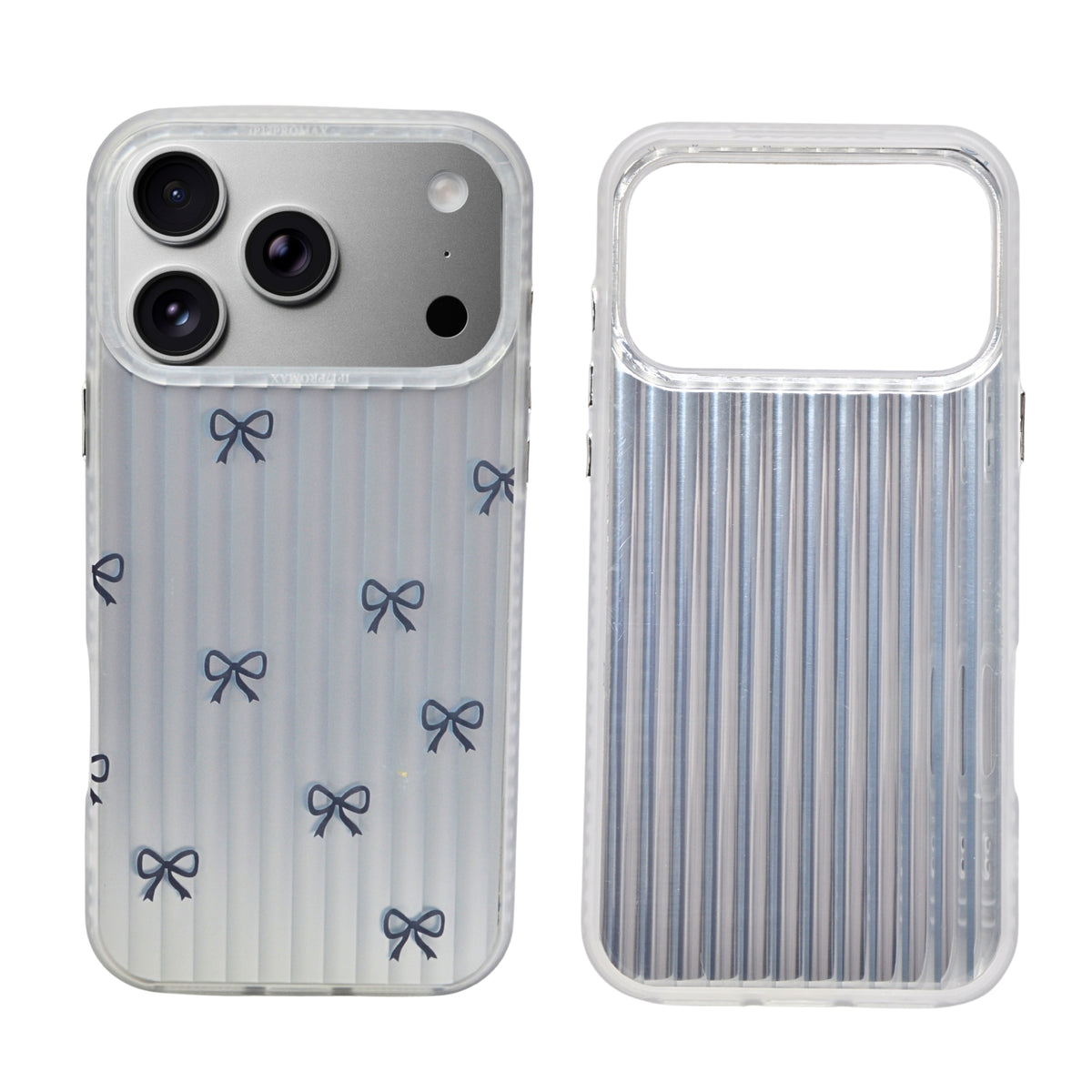 Aesthetic Bow & Floral Phone Case for iPhone 17 Pro