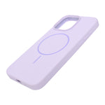 Soft Silicone with MagSafe Ring Phone Case for iPhone 15 Pro