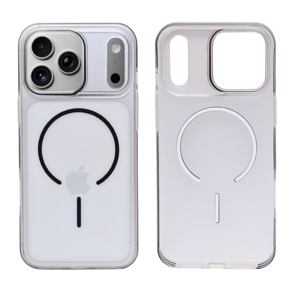 Crystal Clear Shockproof MagSafe Phone Case for iPhone 17 Pro