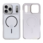 Crystal Clear Shockproof MagSafe Phone Case for iPhone 17 Pro