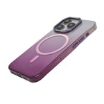 Aesthetic Gradient MagSafe with Metal Camera Protection Phone Case for iPhone 15 Pro