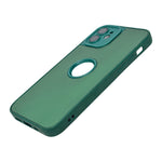 Matte Finish with Logo Cutout Phone Case for iPhone 12 / 12 Pro