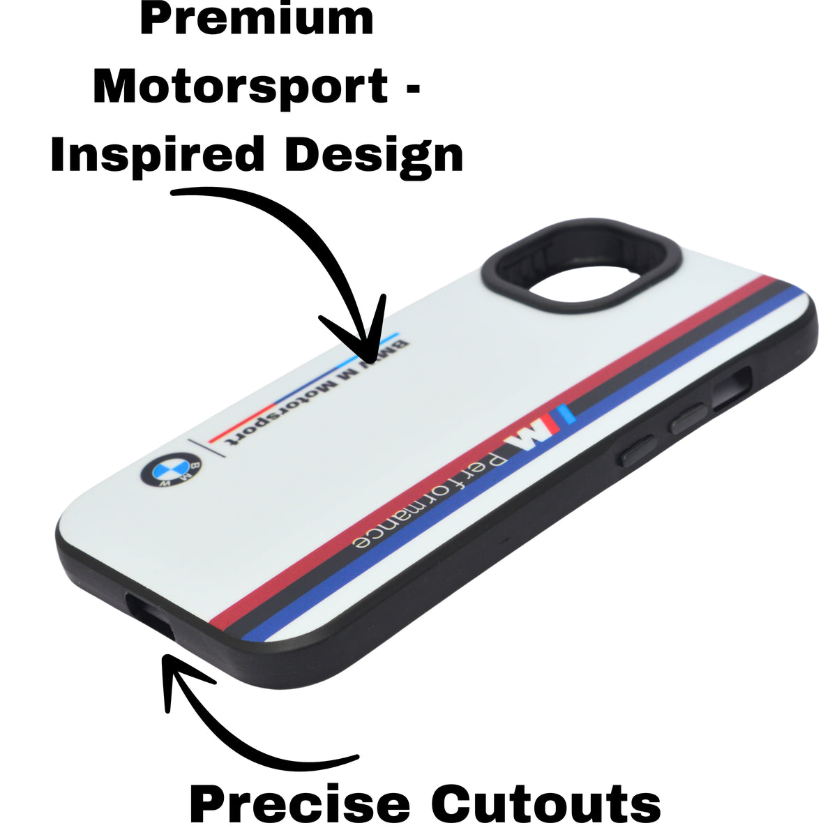 Premium Car Motorsport Edition Phone Case for iPhone 15