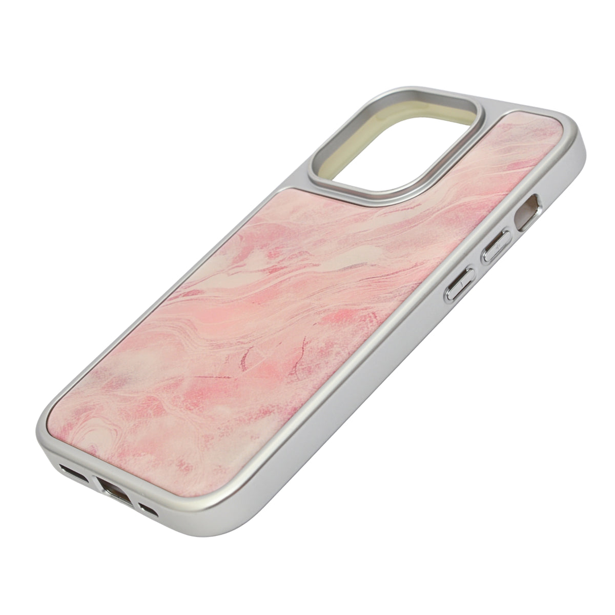 Blossom Blush Marble Mystic Mood Phone Case for iPhone 14 Pro