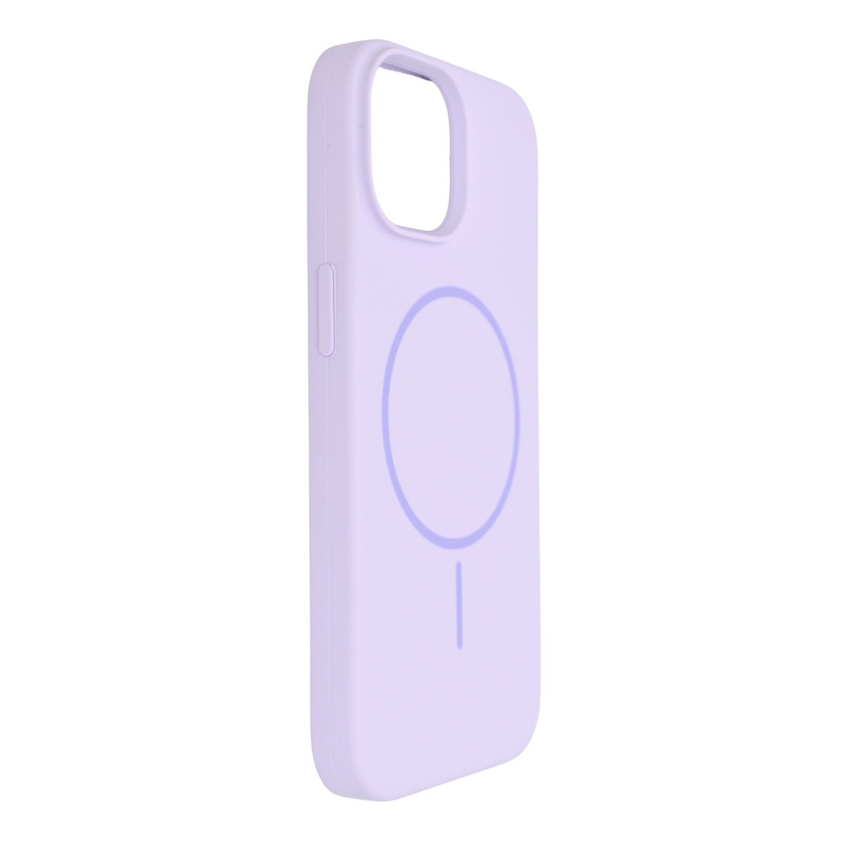 Soft Silicone with MagSafe Ring Phone Case for iPhone 15