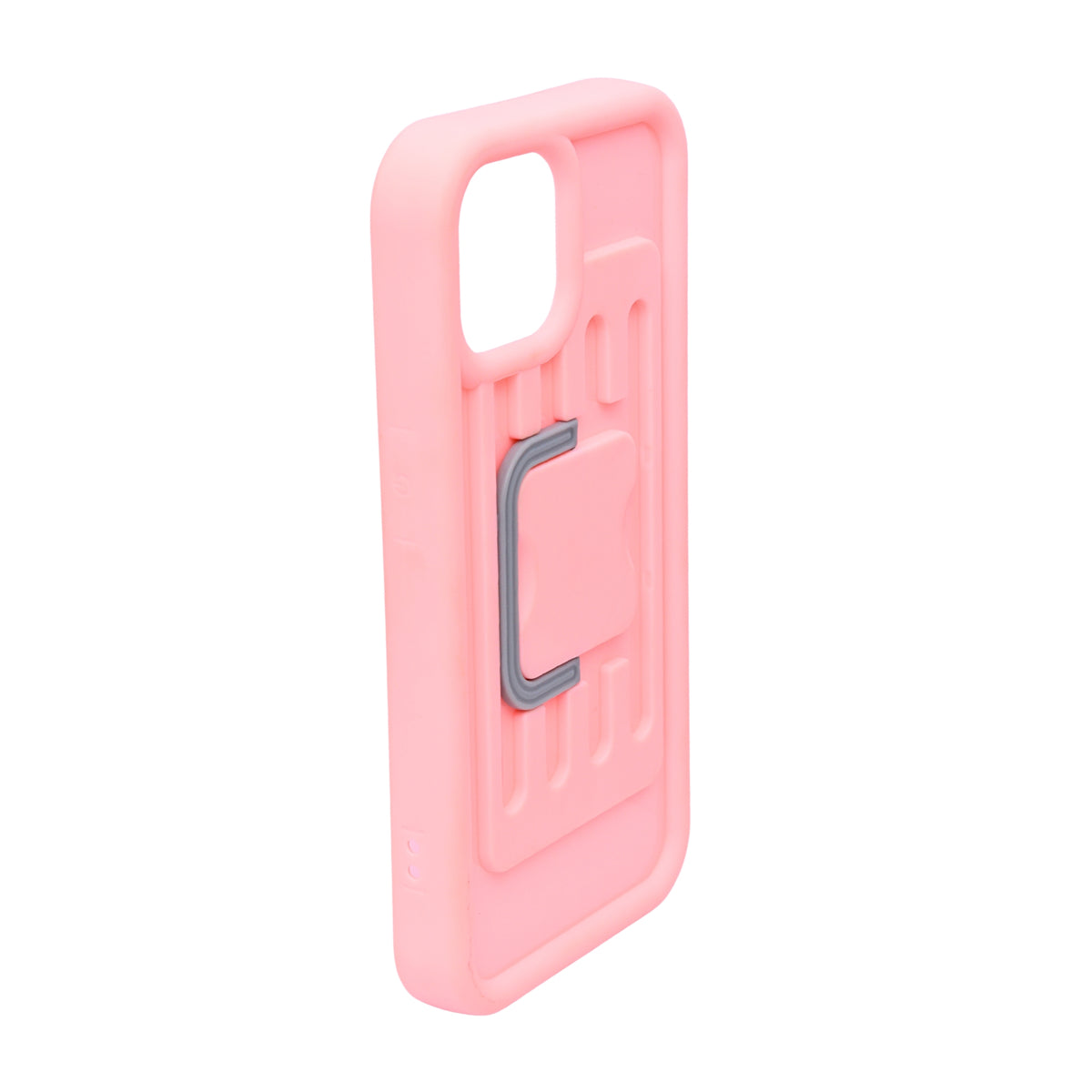 Retro Suitcase Design Phone Case with Kickstand for iPhone 15