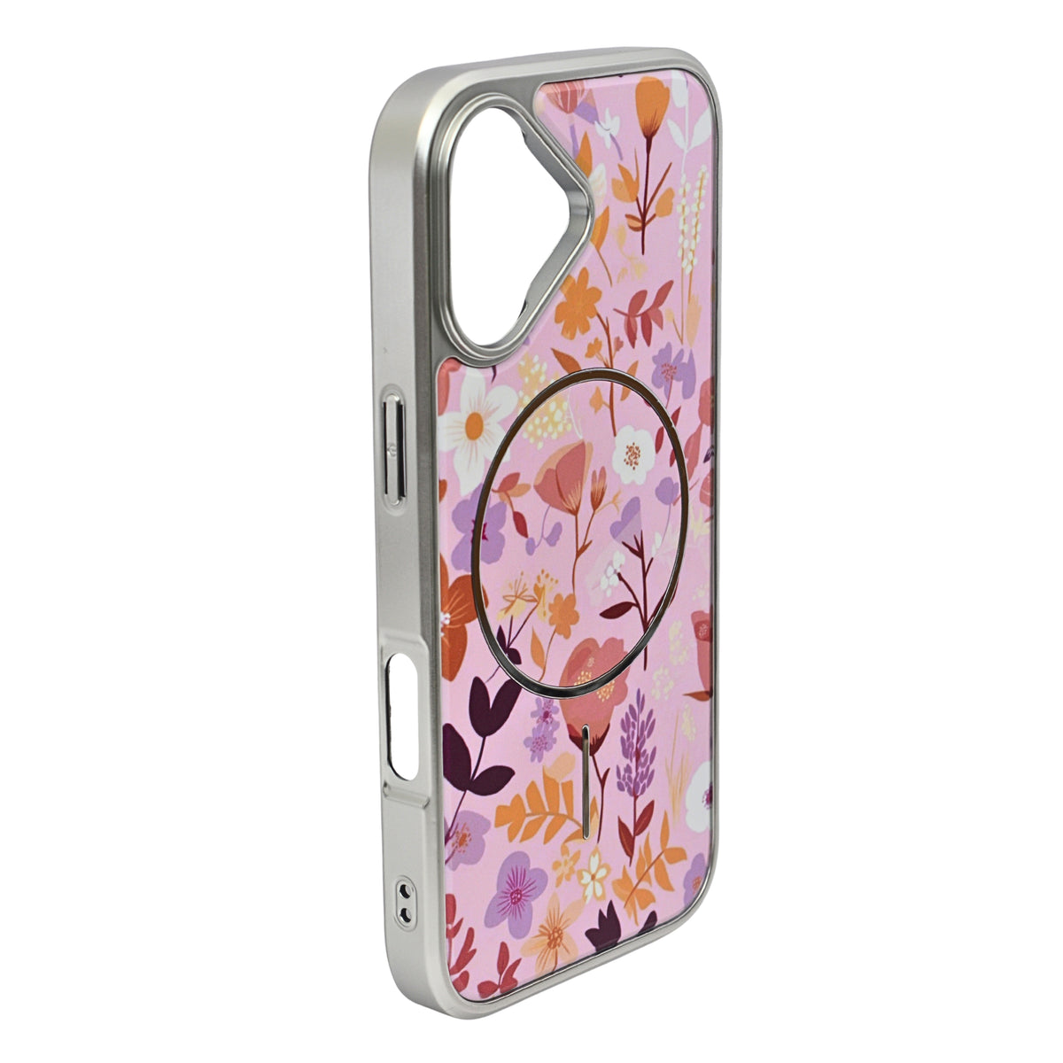 Floral Blossom Print MagSafe Compatible Phone Case for iPhone 17