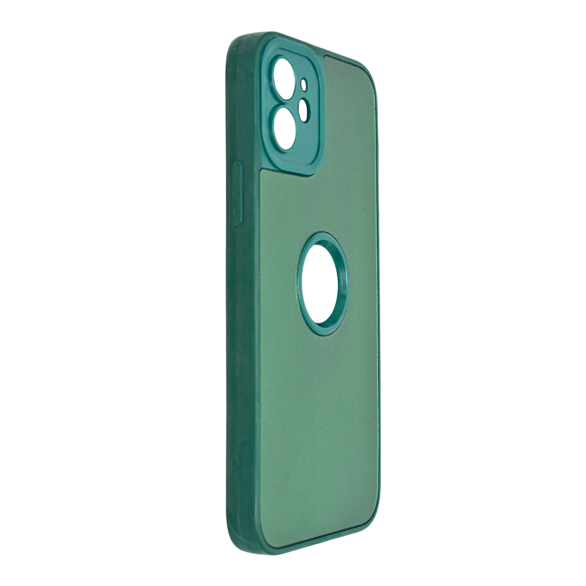 Matte Finish with Logo Cutout Phone Case for iPhone 12 / 12 Pro