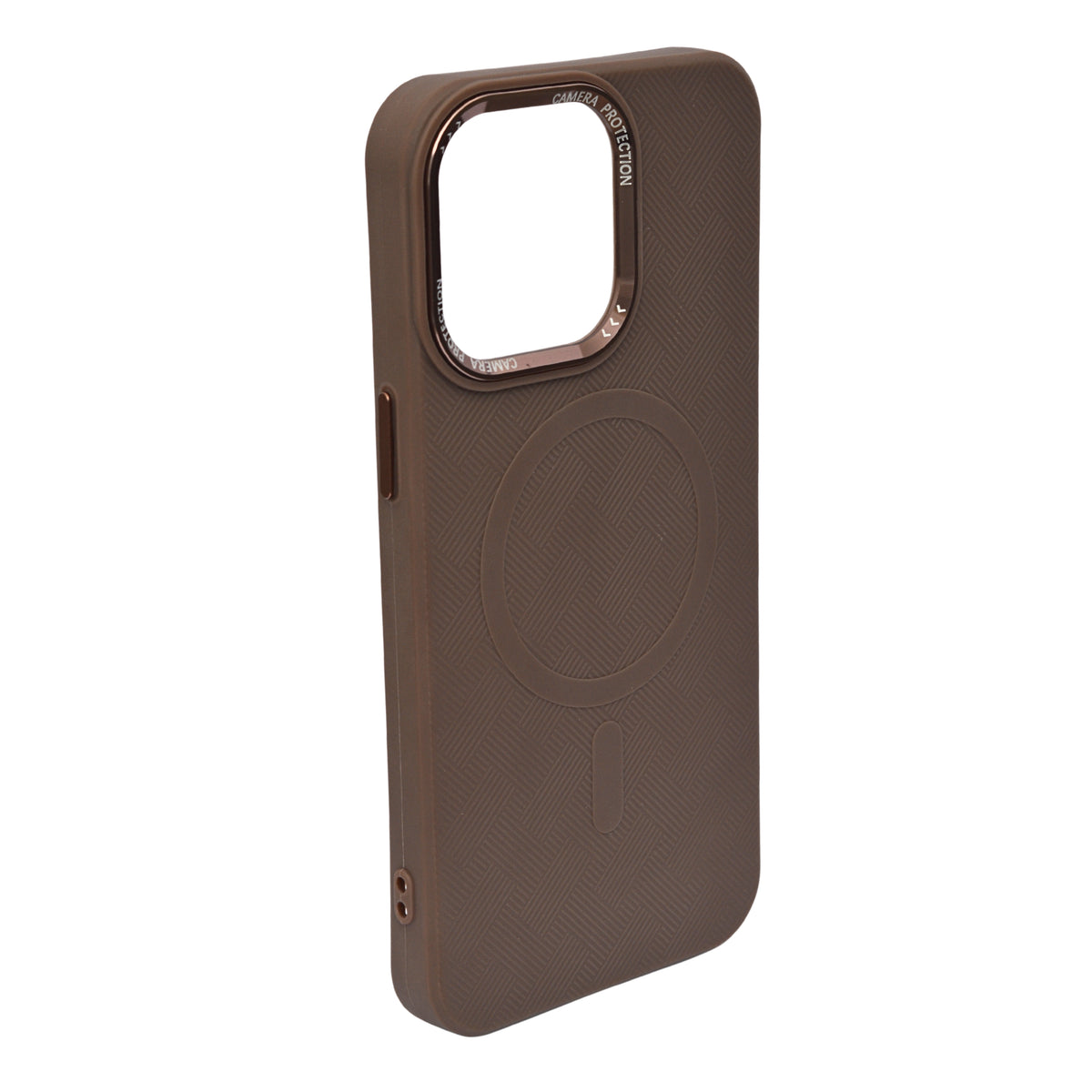 Textured Anti-Slip Silicone MagSafe Compatible Phone Case for iPhone 15 Pro Max