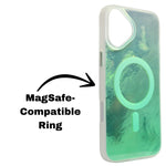 Iridescent MagSafe Compatible Gradient Phone Case For iPhone 16 Plus