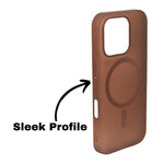 Hard Transparent Tinted Magsafe Compatible Phone Case for iPhone 16 Pro