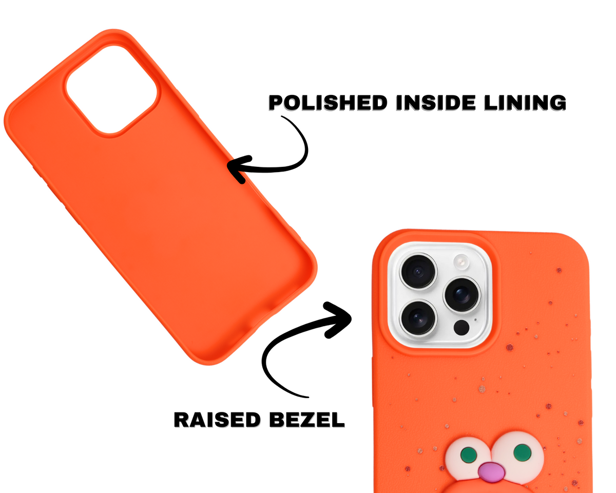 Cute 3D Emoji Phone CaseFor iPhone 16 Pro Max