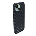 Premium Perforated Carbon Fiber Phone Case for iPhone 15