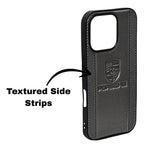 Porsche Design Leather Finish Mobile Back Cover For iPhone 16 Pro Max