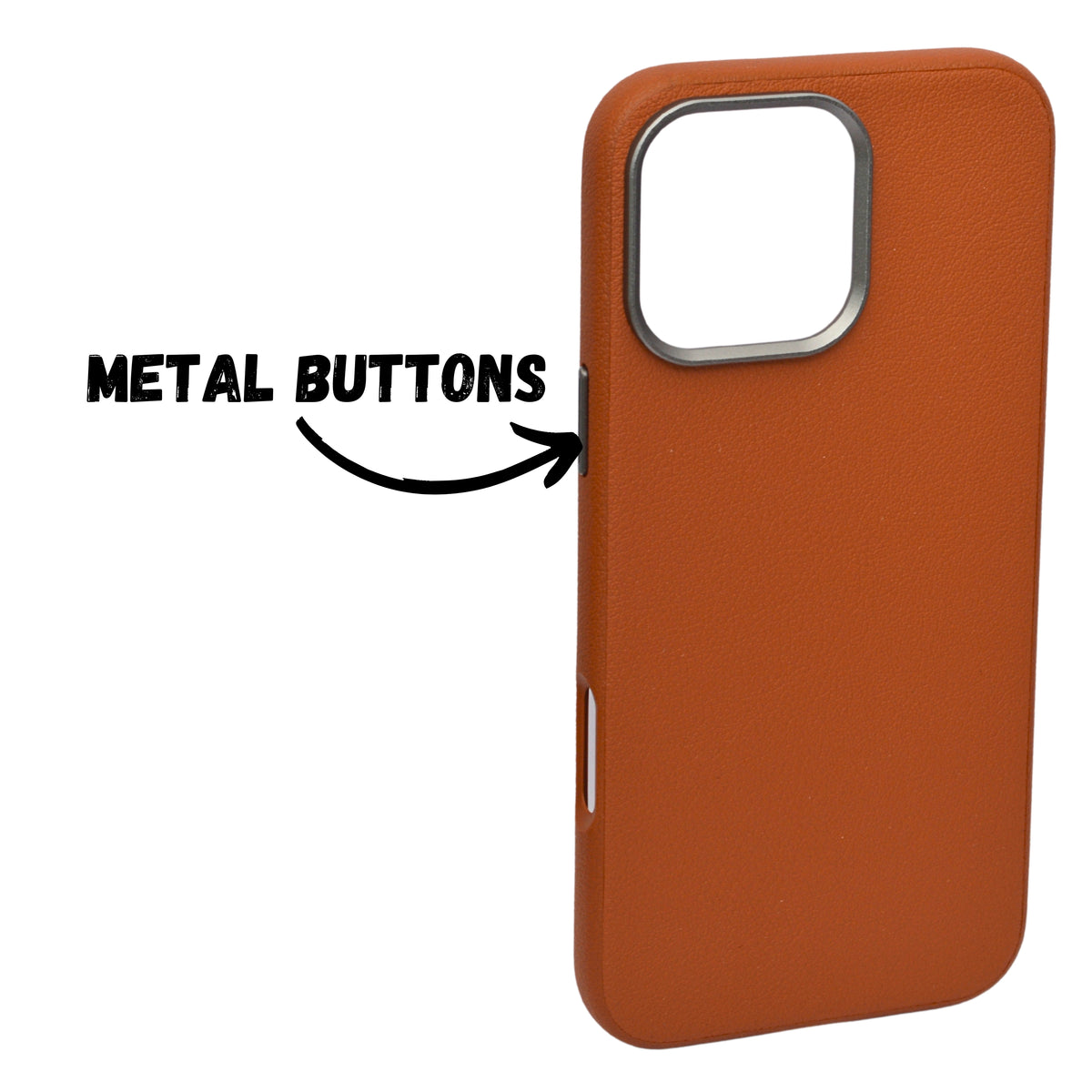 Classic Leather Texture Protective Phone Case For iPhone 16 Pro Max