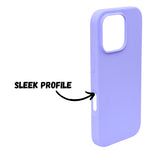Premium Soft Silicone with Microfiber Lining Phone Case for iPhone 16 Pro
