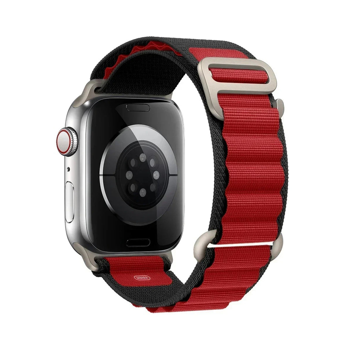Alpine Nylon Loop Band with Metal G-Hook for iWatch 49mm (Ultra 2/Ultra), 45mm, 44mm, 42mm (Series 10/9/8/7/6/5/4/3/2/1/SE) – Adjustable & Secure Fit