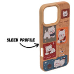 Cute Puppy Cartoon Design Protective Phone Case for iPhone 16 Pro