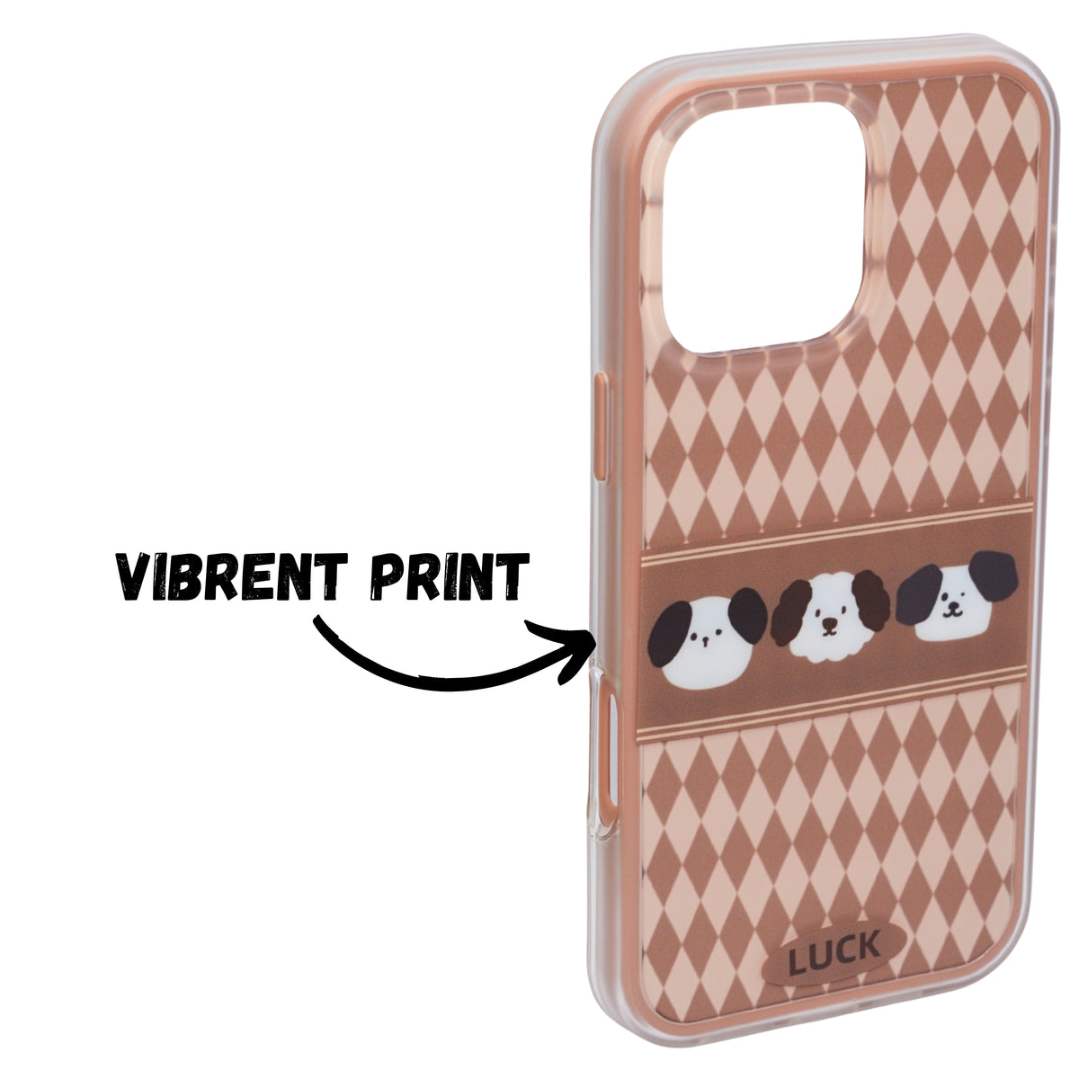 Cute Puppy Pattern Soft Protective Phone Case for iPhone 16 Pro Max