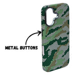 Camouflage Pixel Pattern Phone Case for iPhone 16