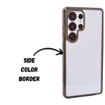 Transparent Hard Shell Phone Case for Samsung S25 Ultra