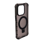 Frosted Corrugated Texture MagSafe Kickstand Phone Case for iPhone 15 Pro