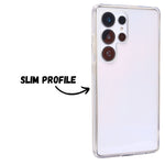 Crystal Clear Hard Shell Phone Case for Samsung S25 Ultra