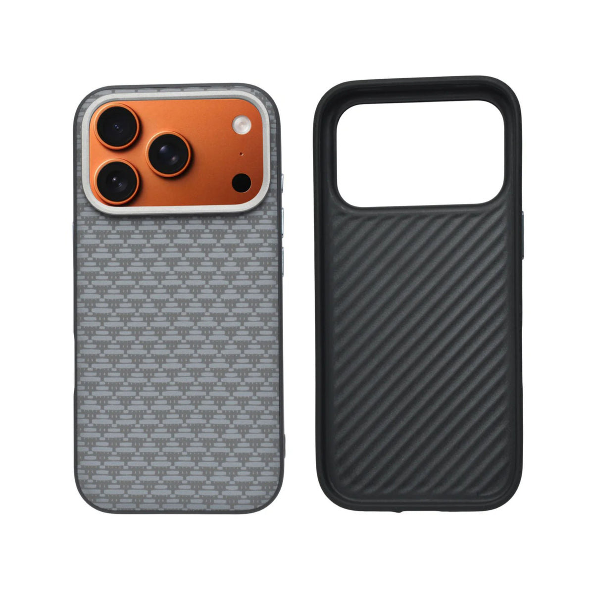 Carbon Weave Pattern Phone Case for iPhone 17 Pro