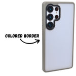 Matte Transparent Hard Shell Protective Phone Case for Samsung S25 Ultra