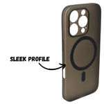 Frosted Hard Matte MagSafe Compatible Phone Case for iPhone 16 Pro